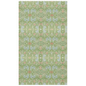 William Morris Iris Bloemen Blauw gebladerte Vogel Tafelkleed (Voorkant)