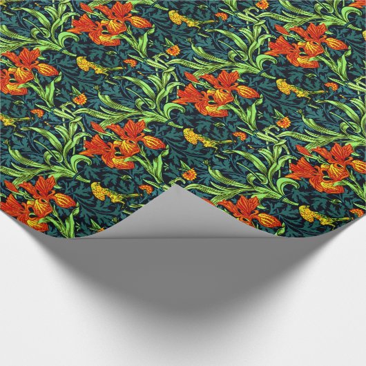 William Morris - Iris Cadeaupapier (Hoek)