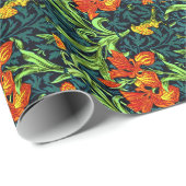 William Morris - Iris Cadeaupapier (Rol Hoek)