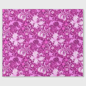 William Morris Iris en Lily, Amethyst Paars Cadeaupapier (Vlak)