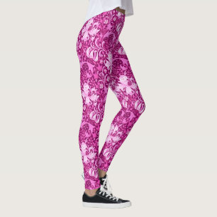 William Morris Iris en Lily, Amethyst Paars Leggings