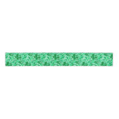 William Morris Iris en Lily, Jade Green Grosgrain Lint (Voorkant)