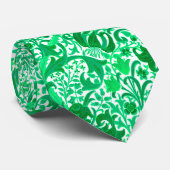 William Morris Iris en Lily, Jade Green Stropdas (Opgerold)