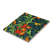 William Morris - Iris Tegeltje (Zijkant)