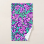 William Morris Iriss, Amethyst Paars Bad Handdoek (Handdoek)