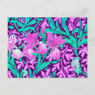 William Morris Iriss, Amethyst Paars Briefkaart