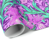 William Morris Iriss, Amethyst Paars Cadeaupapier (Rol Hoek)