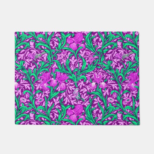 William Morris Iriss, Amethyst Paars Deurmat (Voorkant)