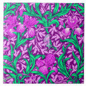 William Morris Iriss, Amethyst Paars Tegeltje (Voorkant)