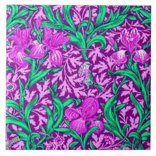 William Morris Iriss, Amethyst Paars Tegeltje