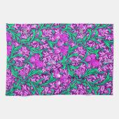 William Morris Iriss, Amethyst Paars Theedoek (Horizontaal)