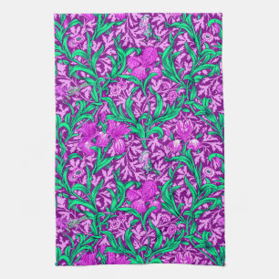 William Morris Iriss, Amethyst Paars Theedoek