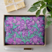 William Morris Iriss, Amethyst Paars Tissuepapier (Geschenk)