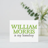 William Morris is mijn Homeboy Briefkaart (Staand voorkant)