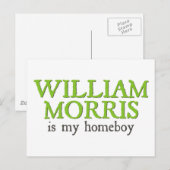 William Morris is mijn Homeboy Briefkaart (Voorkant / Achterkant)