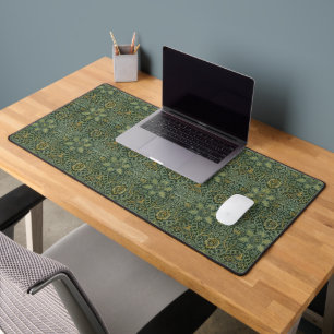 William Morris Ispahan Theal Groen Bloemmotief Kun Bureaumat