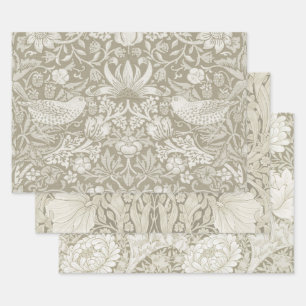 William Morris, Ivory Inpakpapier Vel