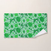 William Morris Jacobean Floral, Emerald Green Bad Handdoek (Handdoek)