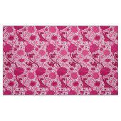 William Morris Jacobean Floral, Fuchsia Pink Stof (Fat Quarter)
