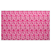 William Morris Jacobean Floral, Fuchsia Pink Stof (Yard (91,4 cm))