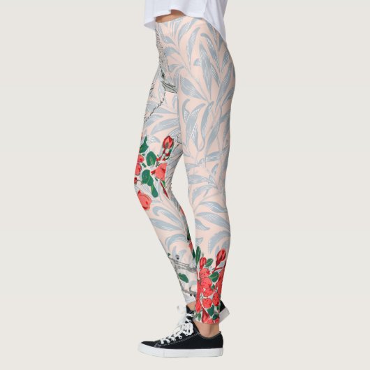 WILLIAM MORRIS JAPANSE PRINT PARROT LEGGINGS (Links)