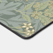 William Morris Jasmine Blauw Groene Botanische Kun Bureaumat (Hoek)