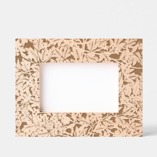 William Morris Jasmine Blauw Groene Botanische Kun Gegraveerde Lijstjes (Voorkant)