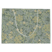 William Morris Jasmine Blauw Groene Botanische Kun Groot Cadeauzakje (Achterkant)