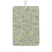 William Morris Jasmine Blauw Groene Botanische Kun Luchtverfrisser (Achterkant)