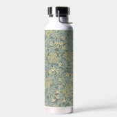 William Morris Jasmine Blauw Groene Botanische Kun Waterfles (Links)