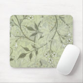 William Morris Jasmine Bloem Behang Kunst Muismat (Met muis)