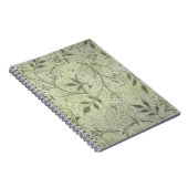 William Morris Jasmine Bloem Behang Kunst Notitieboek (Rechterzijde)