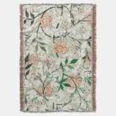 William Morris Jasmine Bloem Deken (Voorkant Verticaal)