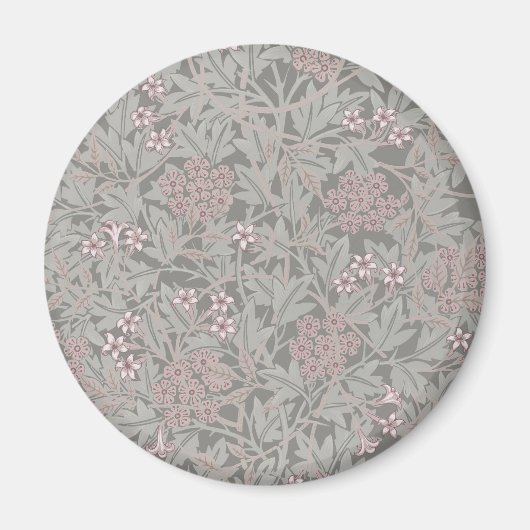 William Morris Jasmine Bloempatroon Magneet (Voorkant)