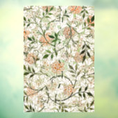 William Morris Jasmine Bloesem Tuinontwerp Raamsticker (Vel 3)