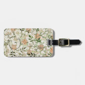 William Morris Jasmine Blossom Garden Design Bagagelabel (Voorkant horizontaal)