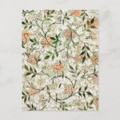 William Morris Jasmine Blossom Garden Design Briefkaart (Voorkant)