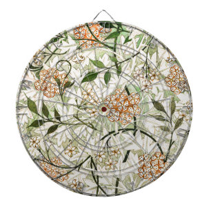 William Morris Jasmine Blossom Garden Design Dartbord