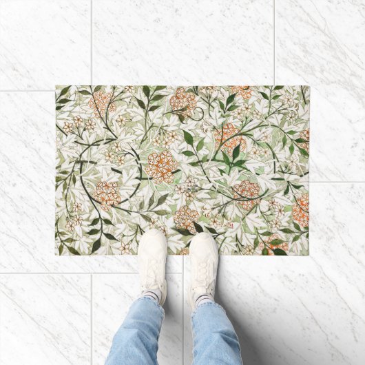 William Morris Jasmine Blossom Garden Design Deurmat (Binnen)