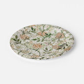 William Morris Jasmine Blossom Garden Design Papieren Bordje (Gekanteld)