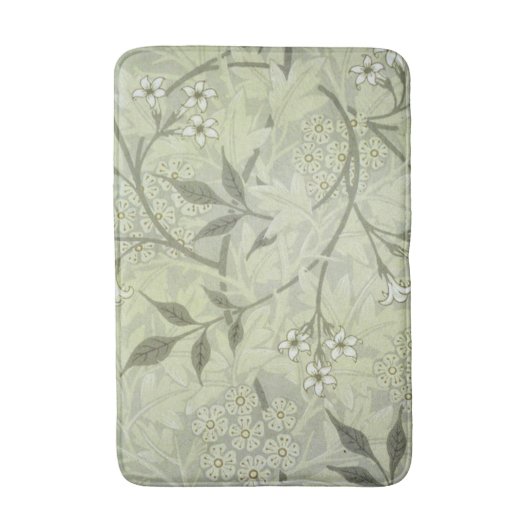 William Morris Jasmine Botanical Badmat (Voorkant Verticaal)