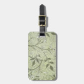 William Morris Jasmine Botanical Bagagelabel (Voorkant verticaal)