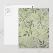 William Morris Jasmine Botanical Briefkaart (Voorkant / Achterkant)