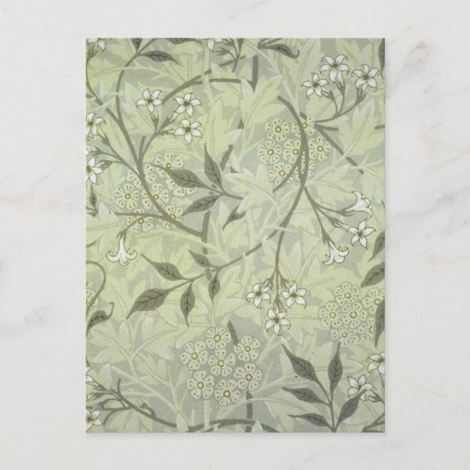 William Morris Jasmine Botanical Briefkaart (Voorkant)