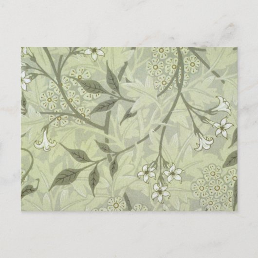 William Morris Jasmine Botanical Briefkaart (Voorkant)
