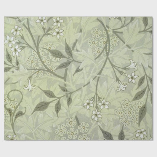 William Morris Jasmine Botanical Cadeaupapier (Vlak)