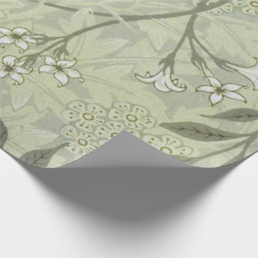 William Morris Jasmine Botanical Cadeaupapier (Hoek)