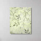 William Morris Jasmine Botanical Canvas Afdruk (Voorkant)