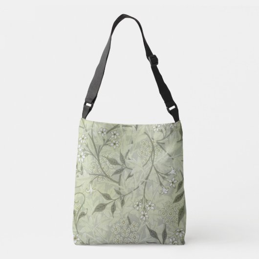 William Morris Jasmine Botanical Crossbody Tas (Achterkant)