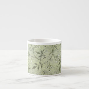William Morris Jasmine Botanical Espresso Kop